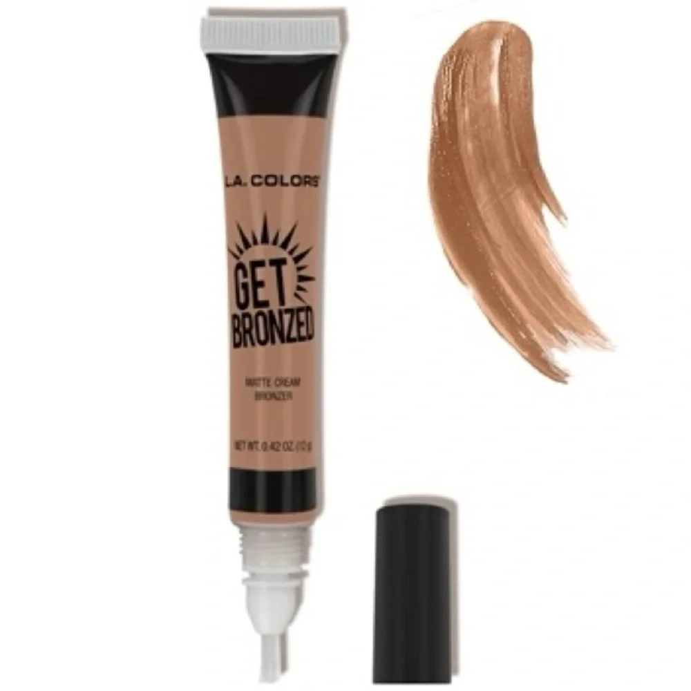 L.A. Colors Sunlit Get Bronzed Matte Cream Bronzer- perfect for fair/light